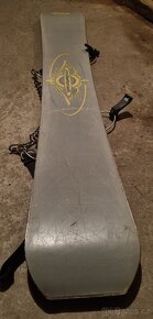 Snowboard Mistral s vázáním pro lyžáky - 3