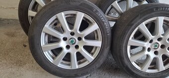 Alu kola Borbet R16 5x112 + pneu 205/55 R16 - 3