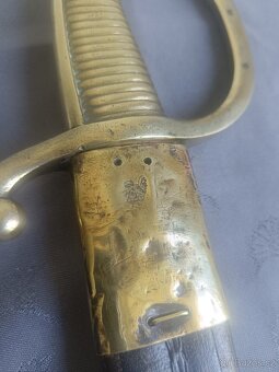 Šavle odlehčená Briquet AN XI ... Naval / námořnictvo/ - 3