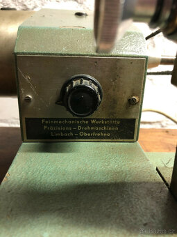 Hodinářský soustruh, dílna jemné mechaniky, Limbach Oberfroh - 3