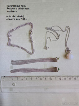 Stříbrné šperky a bižuterie - 3