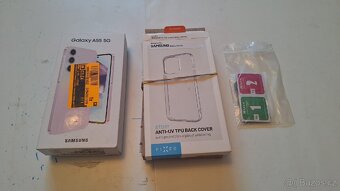 Samsung A55, 5G, 8GB/256 GB, fialový, krátce použitý - 3