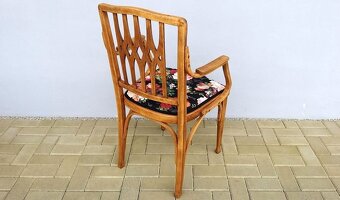 Secesní křesílko THONET po renovaci - 3