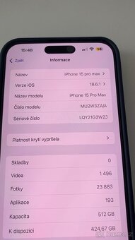 iPhone 15 pro max 256gb - 3
