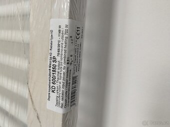 Koupelnový radiátor (žebřík) nový - 3