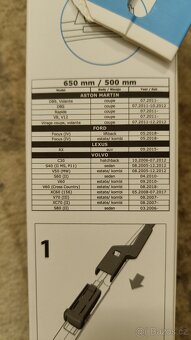 Stěrače na Ford / Volvo - 3