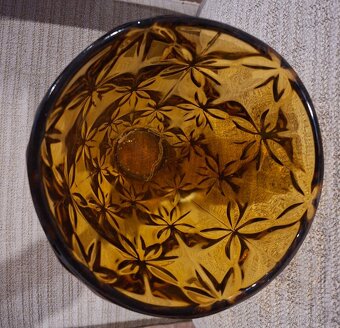 Skleněná hutní váza - 3