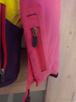 zimní lyžařská, nepromokavá bunda vel. 164 - 3