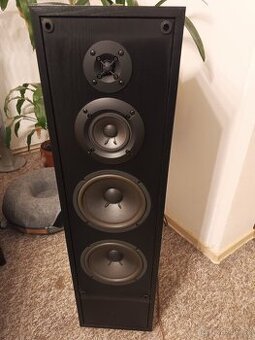 Sloupové reproduktory Altec lansing 8 ohmů 200W  pěkný stav - 3