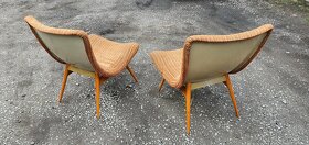 Párové skořepinové křesla od Miroslava Navrátila - 3