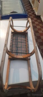 Dřevěné sáňe - 3