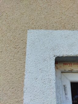 Natahovací silikonová omítka bílá - 3