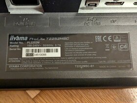 iiyama ProLite T2252MSC monitor obrazovka - 3