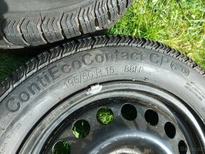 OPEL - letní pneu CONTINENTAL 195/60 R15 - 3