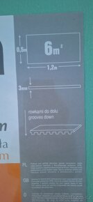 Termická izolace pod plovoucí podlahu 6m2 - NOVÁ - 3