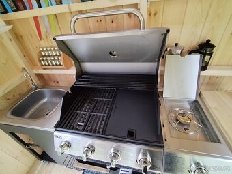 Grilovací Kuchyne , BBQ modul , záhradní kuchyň - 3