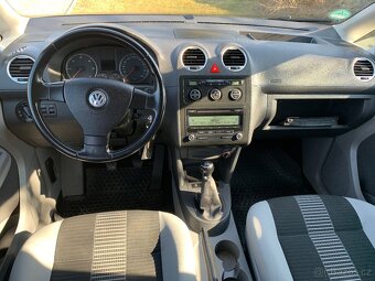 Vw Caddy STYLE 1.9tdi 77kw ,alu,park.senzor 7.míst - 3