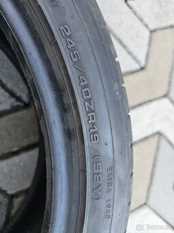 Letní pneumatiky Dunlop 245/40 R19 - 3