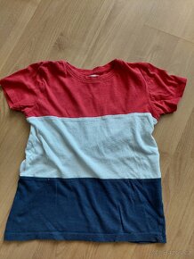 Detska tricka kratky rukav vel.128- Sada - 3