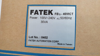 PLC FATEK FB + HMI WEINTEK MT506 - 3