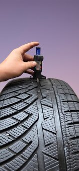 245/50/18 Michelin, zimní pneumatiky. Poslání na dobírku - 3