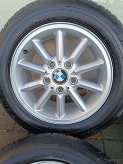 ALU 5x120 r15 BMW + LETNÍ PNEU - 3