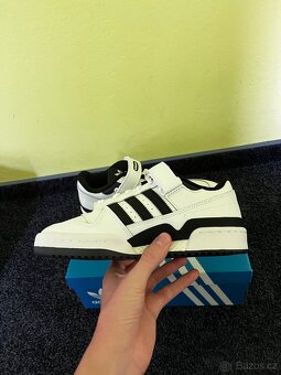 Adidas Forum Low Black White - 3