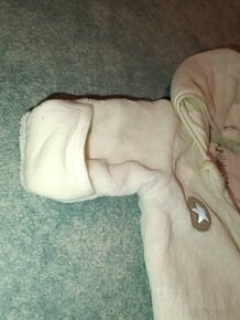 Zimní overal LittleAngel Mazlík bílý 56 - 3