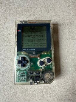 Nintendo GAME BOY pocket transparentní - 3