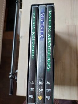 MATRIX TRILOGIE DVD V PAPÍROVÉ KRABICE - 3
