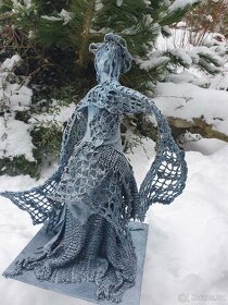 Originální socha ,, ANDĚLKA ochránkyně domova,, - 3