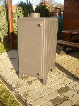 Dílenská kamna na dlouhá polena  22kw - 3
