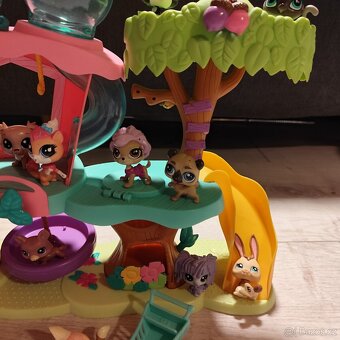 LPS stromový domeček spoustu zvířátek a doplňky - 3