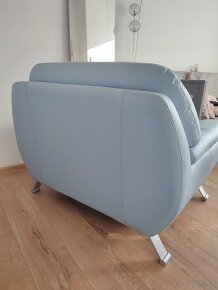 Kožené křeslo/sedačka pro jednu osobu - 3