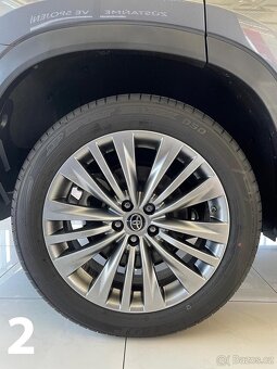 Nove 20" Alu disky Toyota + pneu Dunlop Sport Maxx - 3