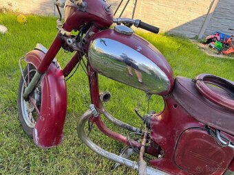Jawa 250 / 353 - doklady, motor po GO - 3