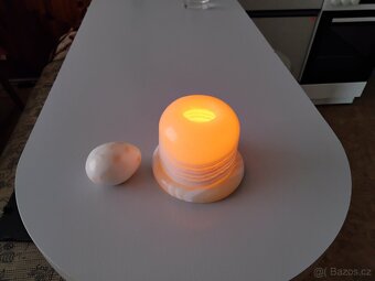 Dekorativní alabastrová lampa - 3
