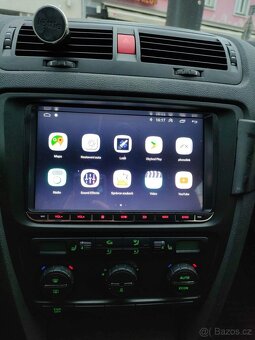 Autorádio Android 12 s GPS, Škoda, VW, Octavia,Passat,golf,s - 3