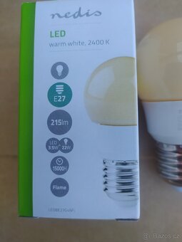 Led žárovky, 20 ks, zlaté, krátké - 3