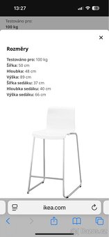 Barové židle IKEA Glenn - 3