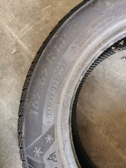 4ks Ráfky plus 2x zimní pneu peugeot 206 - 3