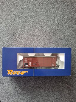 Roco 66218 nákladní vůz ČSD,krátký a krytý HO - 3