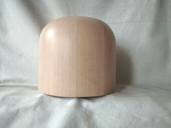 Dřevěná modistická forma na klobouky - 3