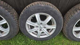 ALU kola Citigo s pneu Barum Polaris 5, rozteč 4×100
- 3