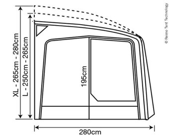 Nafukovací předstan Eclipse Pro 380 XL - 3