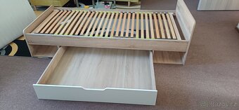 Postel s úložným prostorem 200x90cm - 3