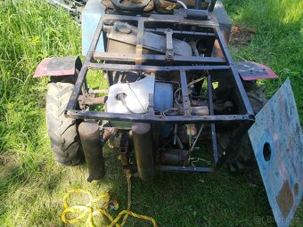 Traktor domácí výroby Jawa 250. - 3