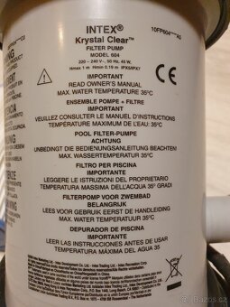 Filtrace Intex - 3
