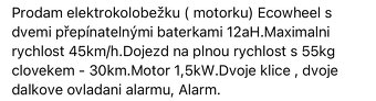 Ekektrokoloběžka - 3