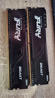 2x8 RAM Kingston FURY BEAST DDR4 (16GB) - 3